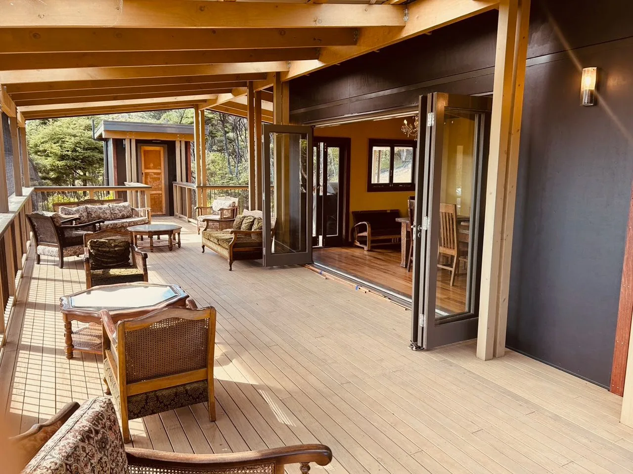 The Boardroom at Mason Canyon — private event and meeting venue with ocean views, Great Barrier Island