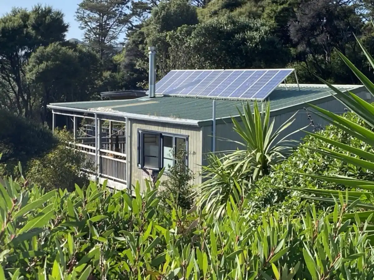 Tree House — bush retreat sleeping 8, suspended in native bush canopy, Great Barrier Island