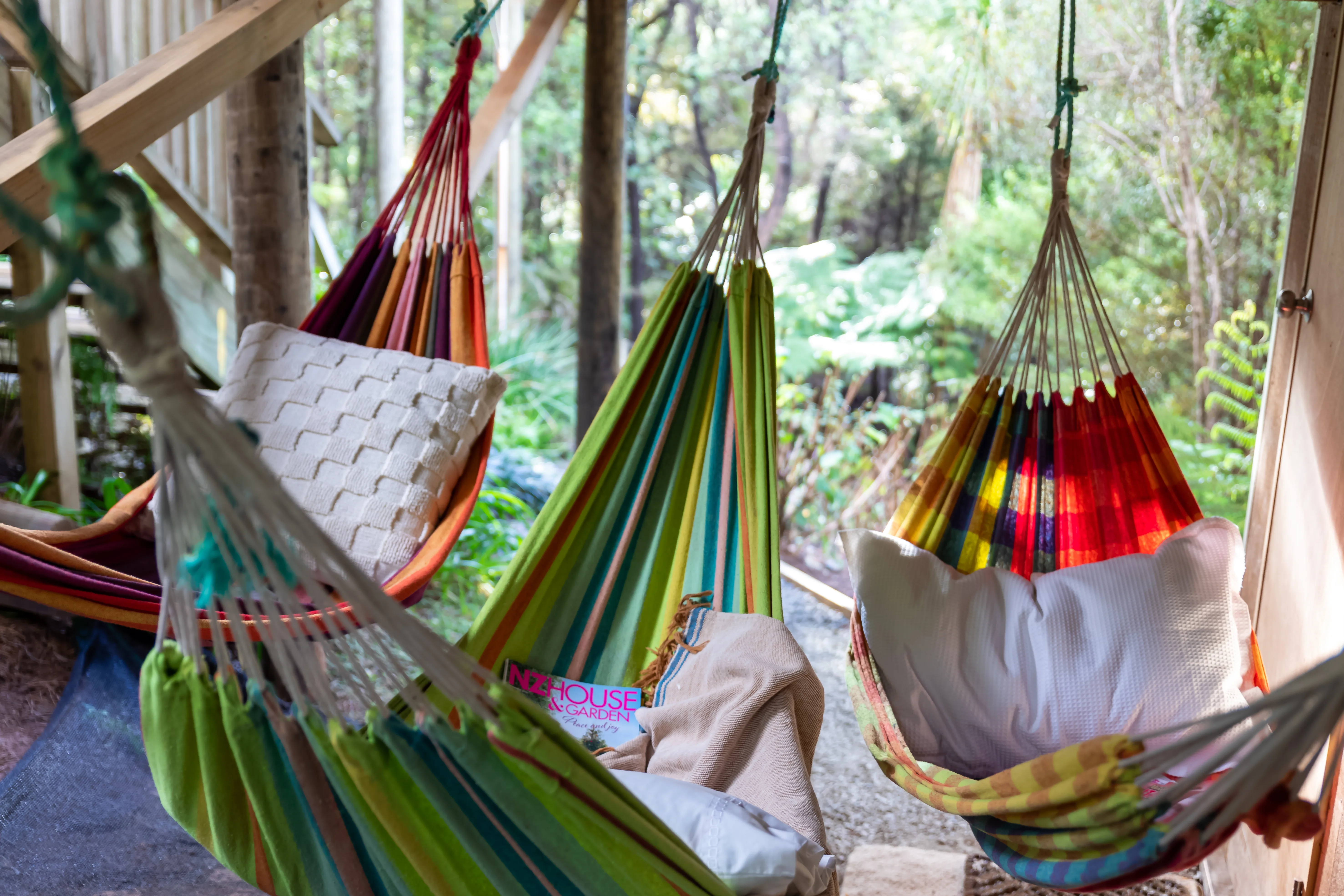 Tree House — off-grid holiday home, Medlands Beach, Great Barrier Island