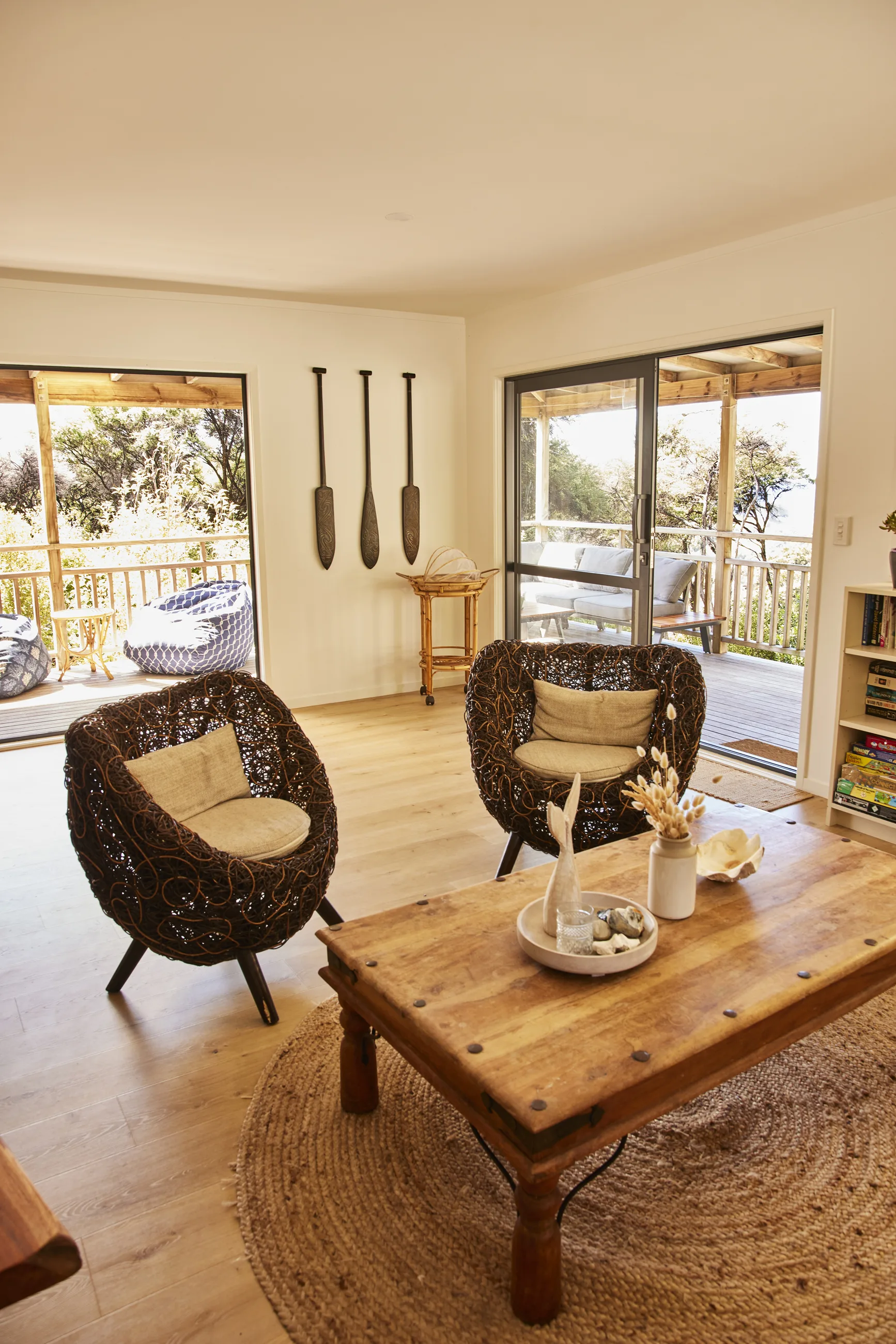 Tree House — off-grid holiday home, Medlands Beach, Great Barrier Island