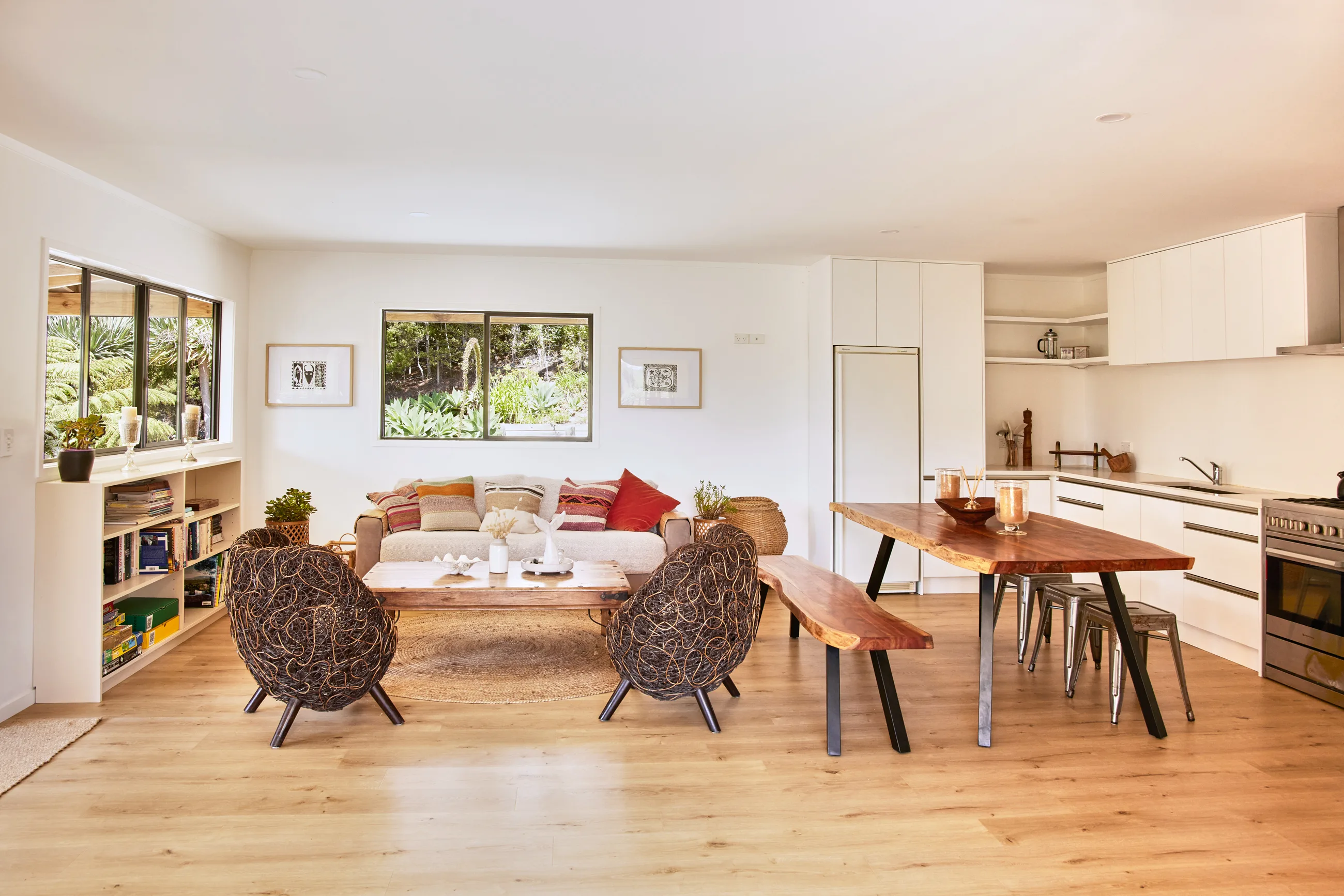 Tree House — off-grid holiday home, Medlands Beach, Great Barrier Island